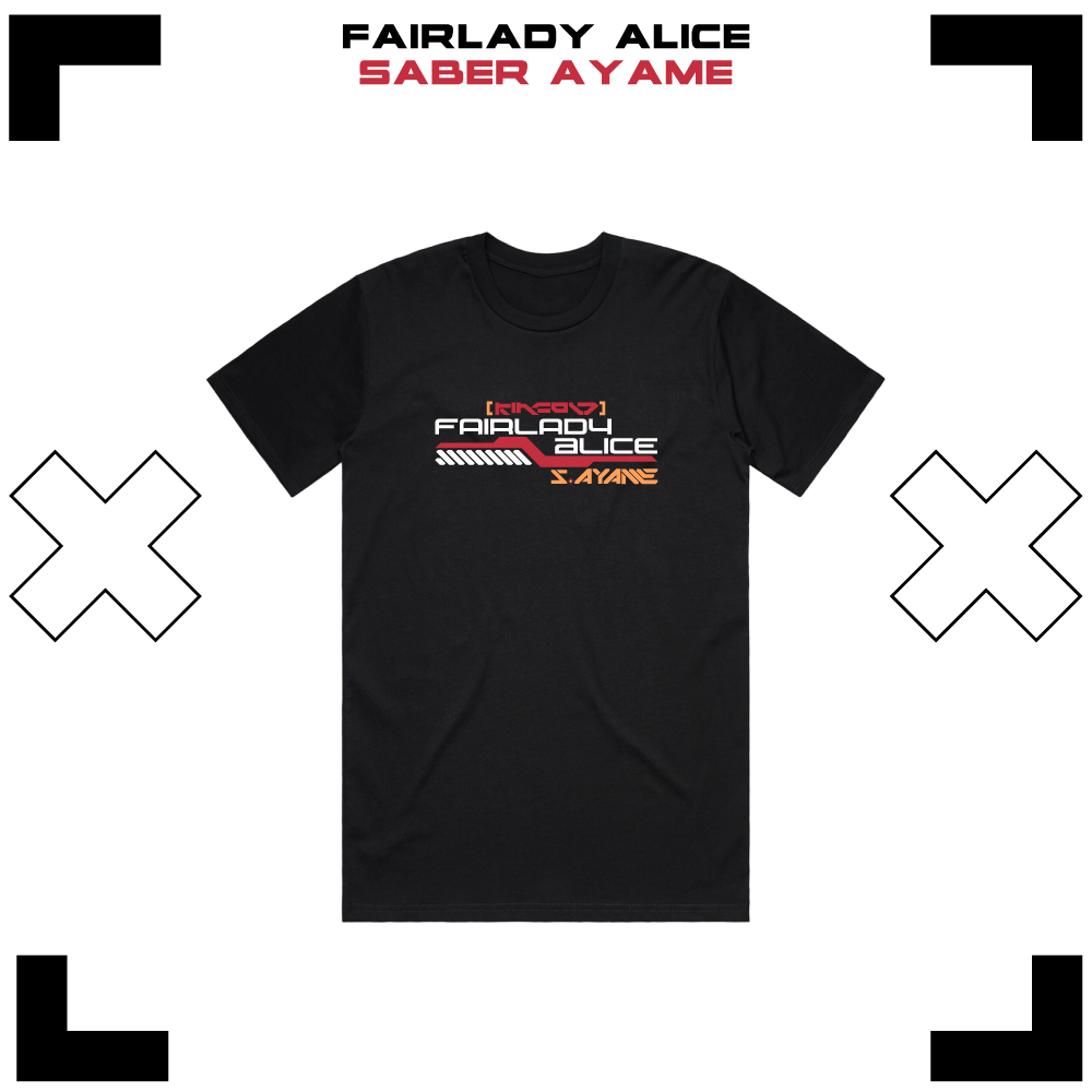 FAIRLADY ALICE: SABER AYAME GRAPHIC TEE